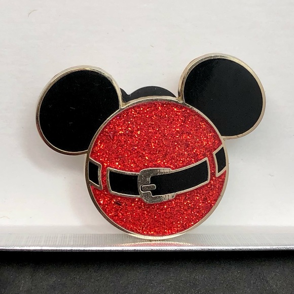 Disney Mickey Ears Santa Pin 2011 - Picture 3 of 13